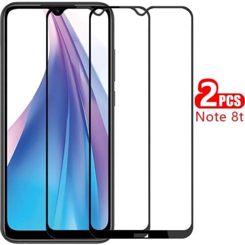 9d screen protector tempered glass case on redmi note 8t cover for xiaomi readmi note8t not 8 t t8 not8t protective phone coque