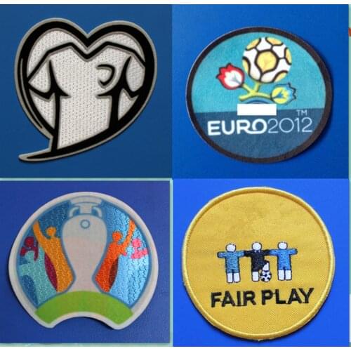 1996 2000 2004 2008 2012 Embroidery EURO Champions Europe Cup Patch Heat Transfer Soccer Badge