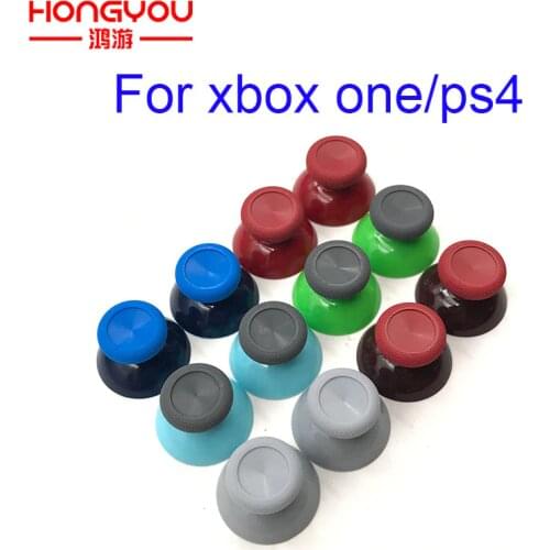 50pcs for XBOX ONE Elite S limited edition 3D Analog Thumb Stick Thumbsticks Caps Joystick Grips Compatible for PS4 controller