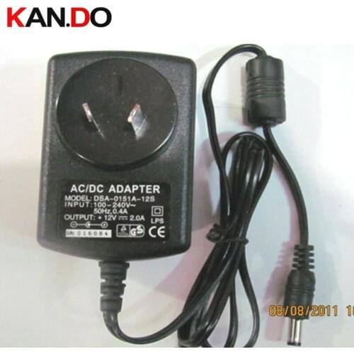AU style 12V 2A power adaptor 12V DC transformer12V 2A AC DC adaptor 110-240V to 12V Converter to DC 2A Power Supply 5.5x2.1mm