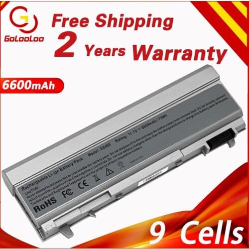 9 Cells Laptop Battery For Dell Latitude E6400 E6500 E6510 M2400 M4400 M4500 E6410 312-0917 GU715 C719R RG049 U844G TX283 0RG04