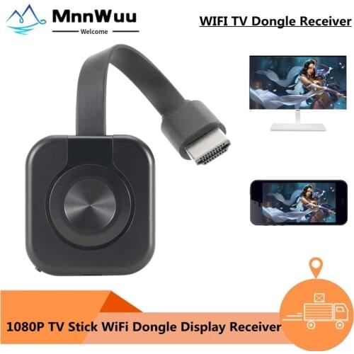 New WiFi Wireless Display Dongle TV Stick for Home Therate Ultra 1080P TV Stick Media Video Streamer HD For HDTV WIFI Dongle
