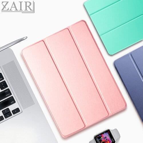For Apple ipad 10.2" 2020 Case Three fold Leather Stand Smart Tablet Cover Skin For ipad 8 th A2270 A2428 A2429 Protective bag