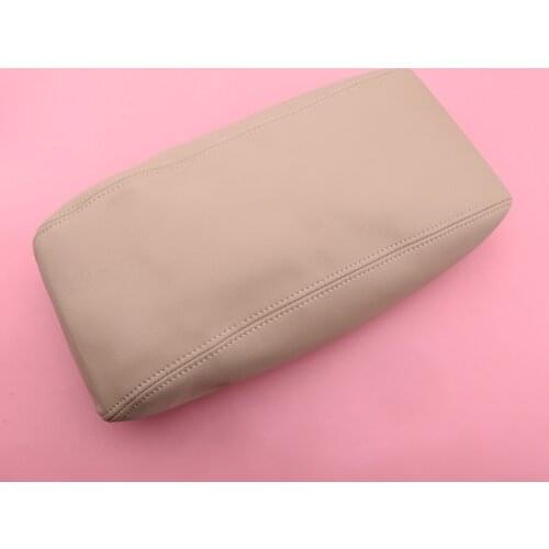 CITALL Beige PU Leather Center Console Armrest Lid Cover Fit For Jeep Grand Cherokee 2011-2013 2014 2015 2016 2017 2018 2019