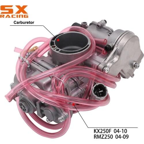 Motorcycle Carburetor Carburador Power Jet Kits For Suzuki Kawasaki RMZ250 2004-2009 KX250F 2004-2010 RMZ 250 KX 250F KXF 250