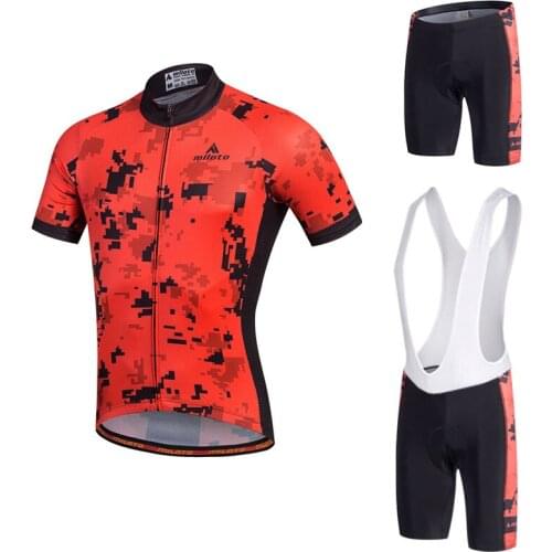 Hot New MILOTO 2020 Cycling Jersey Ropa Ciclismo Bicycle Cycling Clothing Mallot Ciclismo cycling costume Jersey BIB shorts suit