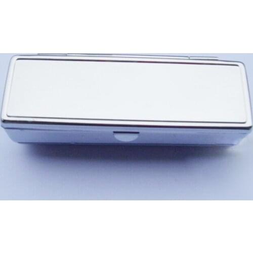 Fashion Lipstick Mirror Cases Metal Lipstick Holder Case Round Base Big Size