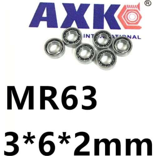 2019 New Real Thrust Bearing Rodamientos Free Shipping 10 Pcs Mr63 Abec-5 Open Deep Groove Ball Bearings L630 617/3 673 3*6*2