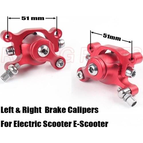 Front Rear Disc Brake Caliper Pads For 43cc 47cc 49cc Chinese Mini Moto Kids ATV Quad 4 Wheeler Dirt Bike Gas Scooter