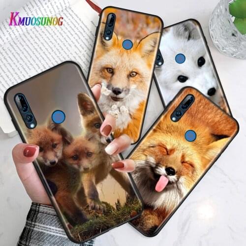 Smart And Lovely Fox Cover For Honor 30i 10i 10X 9X 8X MAX 20 10 9 8 8A 8C 8S Prime 7A Pro Lite Phone Case