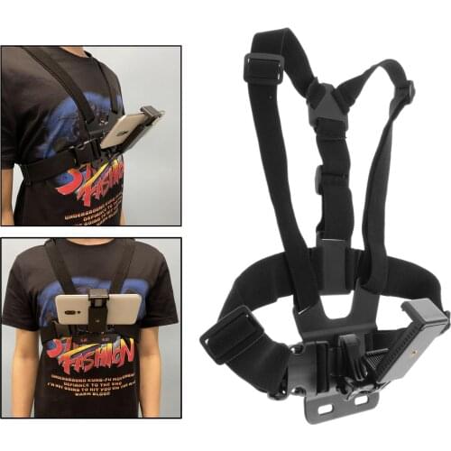 Universal Chest Belt Strap Mount Holder for Mobile Phone Action Camera Mount Holder Accessories