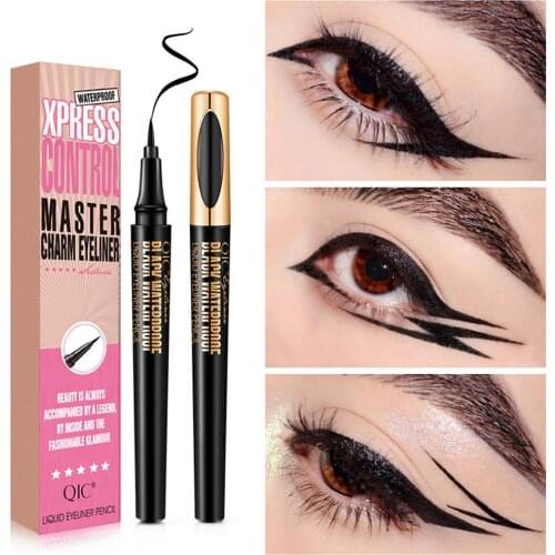 High Quality Eyes Makeup Liquid Eyeliner Waterproof 24 Hours Long-lasting Black Eyeliner Pen Make up Eye Liner Pencil