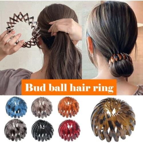 1pcs Ponytail Hair Clip Plastic Fixed Hair Hair Clips for Girls Hair Accessories Red Black Blue Coffee Color Hair Pin