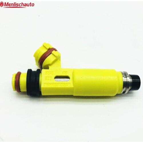 1PCS Yellow Fuel Injectors Nozzle OEM 195500-4450 1955004450 19550 04450 For Japanese Car