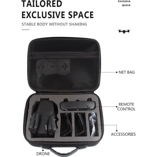 100% Compliance For E520 E520S RC Drone Quadcopter Spare Parts Waterproof Portable Handbag Storage Bag Carrying Case Box