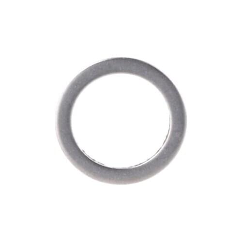 2 Pcs Bicycle Pedal Spacer Crank Cycling MTB Bike Stainless Steel Ring Washers