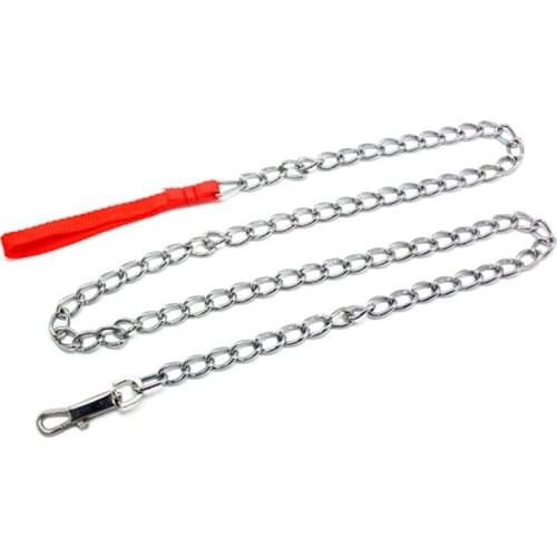 25PCS / LOT Pet Thin Iron Chain Metal Dog Leash Pet Supplies Dog Traction Rope Leash