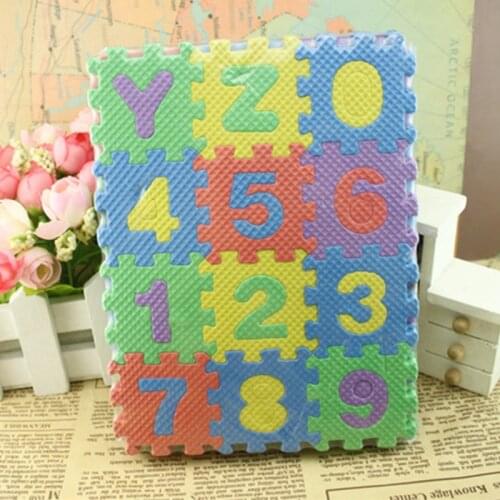 36 Pcs/Set Soft EVA Foam Alphabet Letters Numbers Play Mats Toys Baby Puzzle Jigsaw Play Mat Educational Toys Kids Boy Girl
