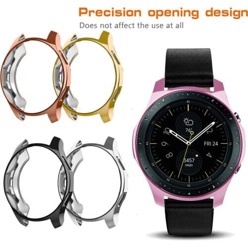 42mm/46mm Electroplated Watch Case High Quality Anti-fall Protection Watch Case Watch Cover for Samsung Galaxy Watch