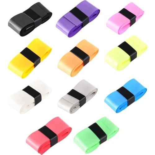 60 Pcs Tennis Racket Overgrips Anti-skid Tape Wraps Fishing Rod Badminton Racquet Non-Slip Sweatband