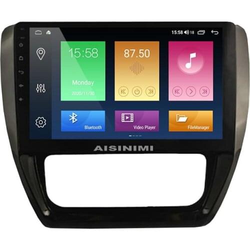 AISINIMI Android 10 Car Dvd Player navigation For VOLKSWAGEN JETTA 2017 Car Audio Gps Multimedia Stereo Monitor