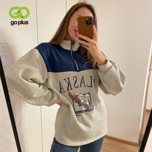 Женские толстовки с надписями GOPLUS China At AliExpress