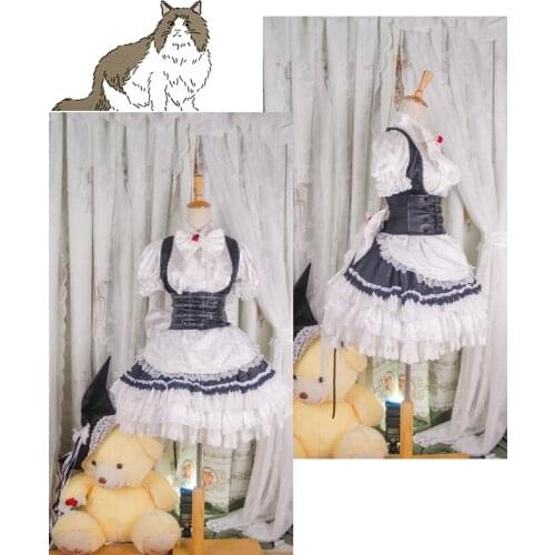 [Customized] Anime Touhou Project Kirisame Marisa Lolita Dress Gorgeous Outfit Cosplay Costume Any Size Halloween Freeshipping