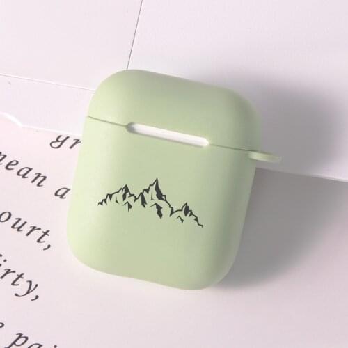 Soft Silicone Case For Apple Airpods 1/2 Protective Fit for Bluetooth Wireless Earphone Case For Apple Air Pods Charging Box Bag