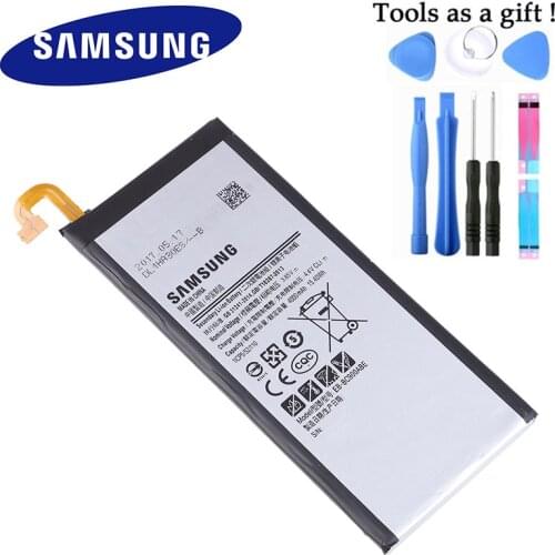 Original Samsung Galaxy C9 Pro SM-C9000 C9008 C900F C900Y 4000mAh Batteries EB-BC900ABE Rechargeable Accumulator