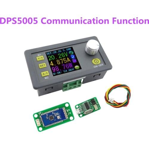 DPS5005 Communication Function converter color LCD Step-down Power Supply module voltmeter Constant Voltage current 40%off