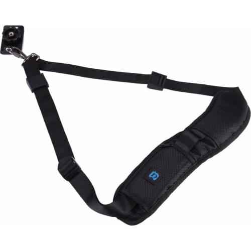 PULUZ PU6001 Quick Release Anti-Slip Soft Nylon Single Shoulder Camera Neck Strap with Metal Hook