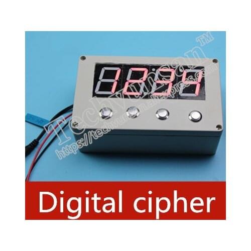 Human secrets room escape room props Digital cipher 4 - bit display screen Digital panel Takagism adventure game