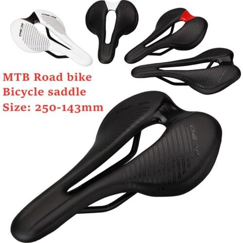 EC90 Bicycle Saddle comfort Road MTB mountain Bike cycling saddle seat PU Breathable Soft Seat Cushion sillin bicicleta montaña
