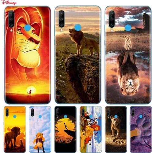 Silicone Transparent Cover The Lion King For Huawei P50 P40 P30 P20 Pro P10 P9 P8 Lite E Plus 2017 Phone Case