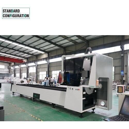 CNC pipe fiber laser 1KW cuting machine