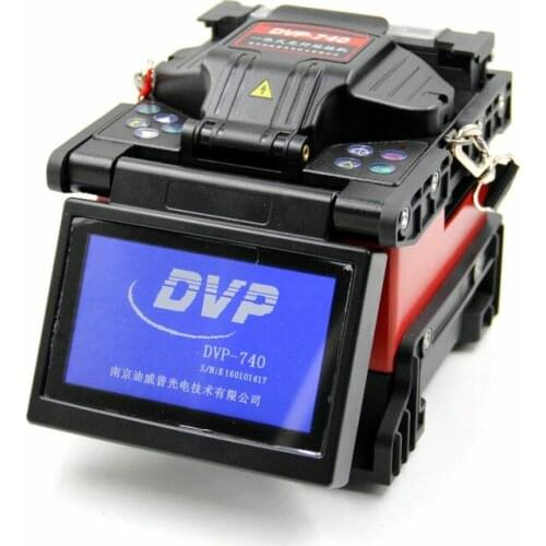 Manufacturer Pricing DVP-740 Mini FTTx Splicer Fusion Fiber Optic DVP 740 Fusion Splicer Splicing Machine DVP740 DVP760 DVP810