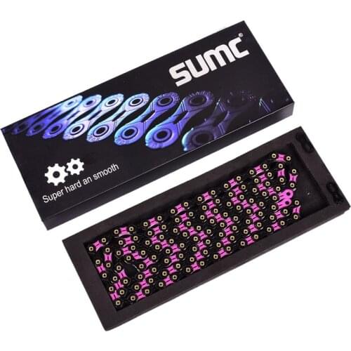 SUMC SX11SL Bicycle Chain 116L 11 Speed Bicycle Chain with MissingLink for Mountain/Rod Bike Bicycle Parts With Original box