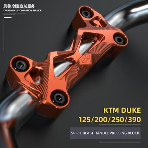 Spirit Beast Motorcycle Handlebar Pressure Riser Code Top Cover for DUKE125 200 250 390