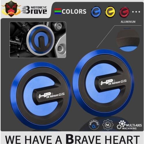 Motorcycle Frame Hole Caps Cover Plug For BMW R1250GS Adventure HP R1250HP R1250 GS R1250GSA R1250 HP 2020 2021 HP1250