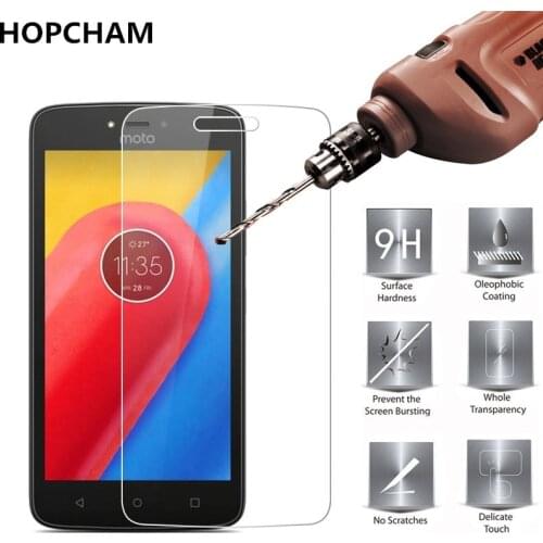 9H Hardness Cover 2.5D Premium HD Clear Tempered Glass Film For Motorola Moto C / Moto C Plus G8 G9 G10 7 Screen Protector Guard