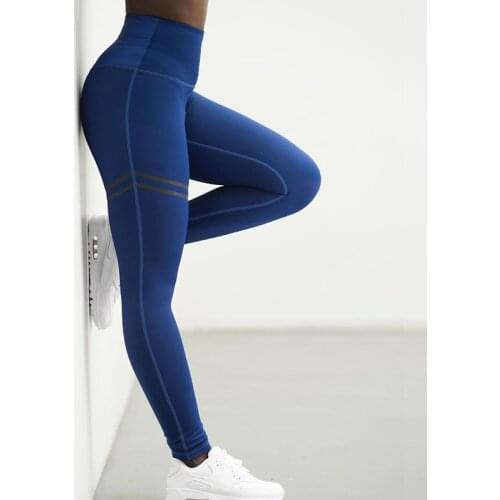 Women Sportswear Fast Dry Leggings Seamless High Waist Solid Running Wear Pants Breathable Elastic Gym Clothing