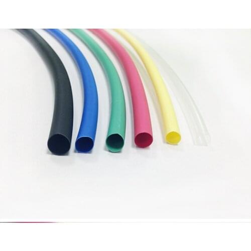 1M dia 6mm shrinkable tube without print shrinkable tube