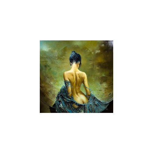 1 panel womans back classic oil painting canvas printing wall painting art template painting decorative framed XJZFX-24