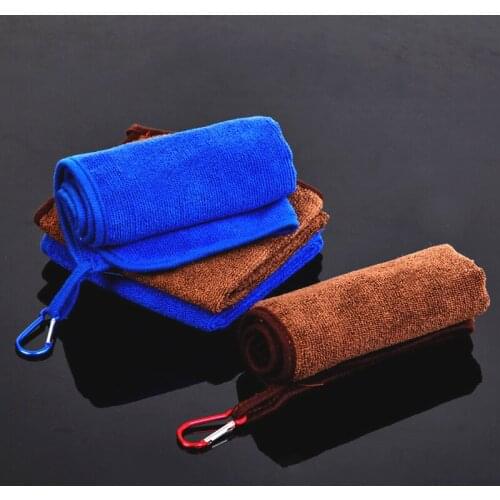 1pcs Fishing Towel Fishing Clothing Thickening Non-stick Absorbent Outdoors Sports Wipe Hands Towel Hiking Fishing Equipment