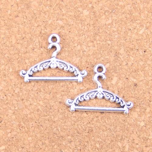 20pcs Charms hanger clothes stand 24x17mm Antique Pendants,Vintage Tibetan Silver Jewelry,DIY for bracelet necklace