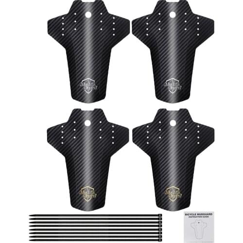 2PCS Bike Fender Adjustable Front Rear Mudguards Riding Accessory