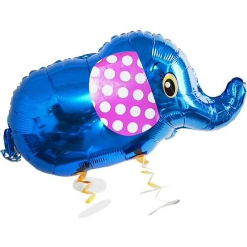 500 pcs/lot walking foil balloons Elephant Balloons for birthday party decorations kids Animal balloons Helium Gift Globos Balon
