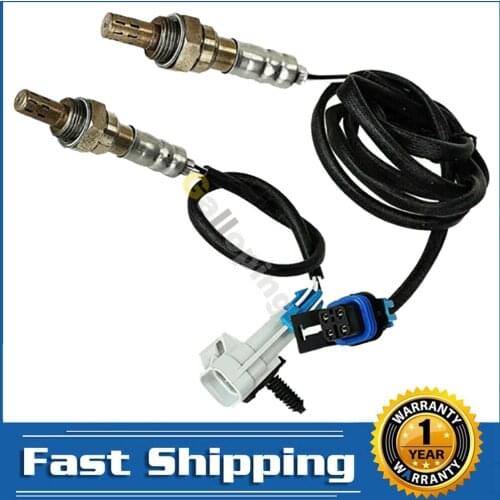 2pcs Oxygen Sensor for 2001-2004 Oldsmobile Alero Pontiac Grand Am 3.4L 2001 2002 2003 Chevrolet Malibu 3.1L Upstream Downstream