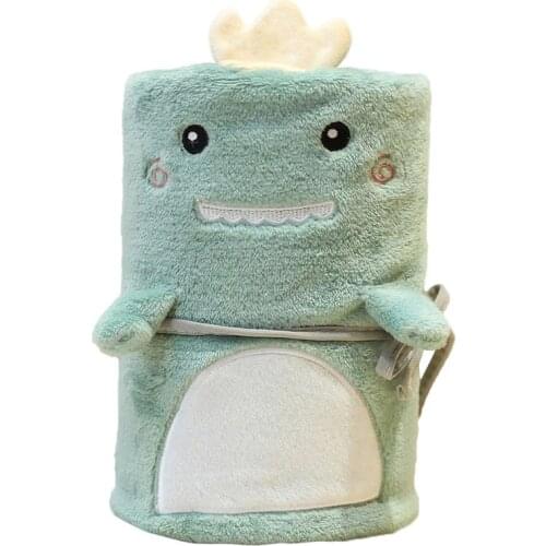 170*100cm Cartoon Childrens Blanket Flannel Air Conditioning Durable Blanket Gift Soft And Fluffy Pet Accessories