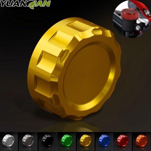 For Yamaha MT07 MT09 8 Colors CNC Aluminum Motorcycle Rear Brake Fluid Reservoir Cover Cap For Yamaha MT-03 MT03 MT 03 2015 2016